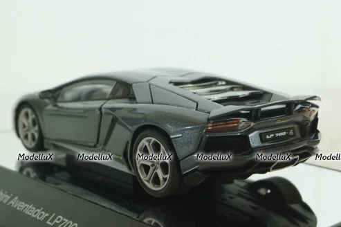 Lamborghini Aventador LP700-4 2011, metallic grey, 54646, AutoArt 1:43