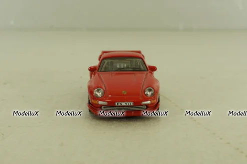 Porsche 911 GT2 (993) 1996, red, Schuco 1:72