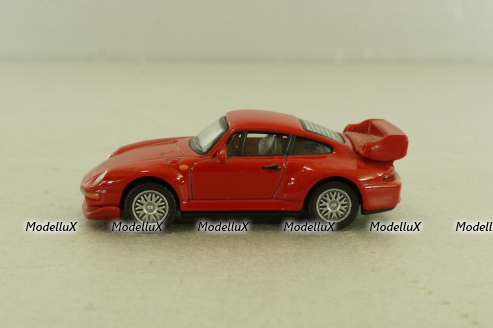 Porsche 911 GT2 (993) 1996, red, Schuco 1:72
