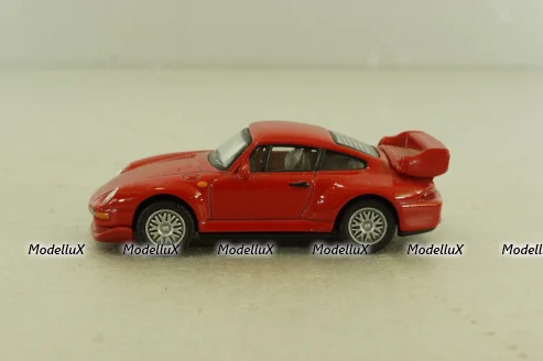 Porsche 911 GT2 (993) 1996, red, Schuco 1:72