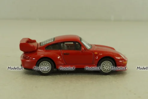 Porsche 911 GT2 (993) 1996, red, Schuco 1:72