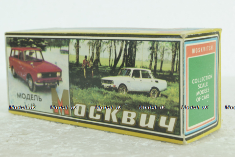 Москвич-408, март 92г., Тантал/Радон 1:43
