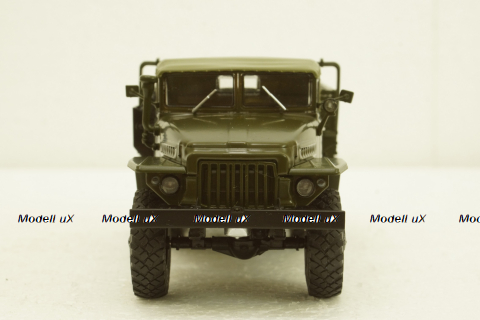 Урал-375, бортовий, хакі, АвтоИстория 1:43