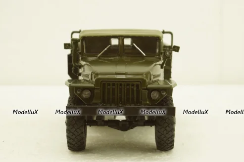 Урал-375, бортовий, хакі, АвтоИстория 1:43