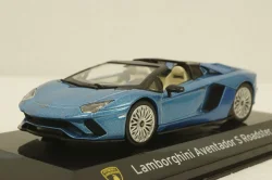 Lamborghini Aventador S Roadster, blue 2017, Altaya 1:43