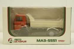 Маз-5551 самосвал 1998г, АвтоИстория 1:43