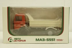 Маз-5551 самосвал 1998г, АвтоИстория 1:43