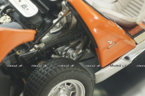 Lamborghini Miura SV 1971, orange, 54542, AutoArt 1:43