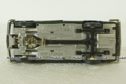 Газ-24 Волга А14, с МИ бутылочная, Тантал/Радон 1:43