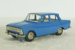 Москвич-412, синий, февраль 92г., Тантал/Радон 1:43
