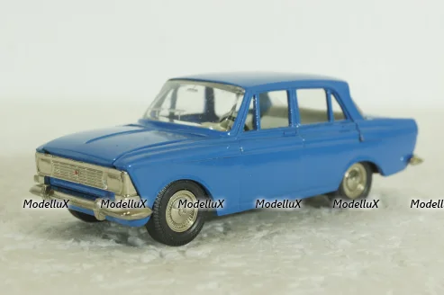 Москвич-412, синий, февраль 92г., Тантал/Радон 1:43
