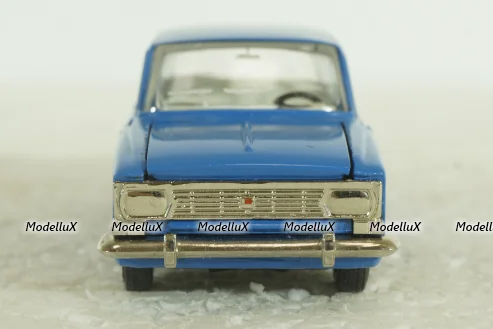 Москвич-412, синий, февраль 92г., Тантал/Радон 1:43