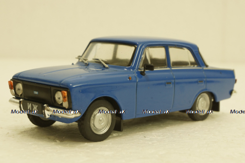 Иж-412-028, синий, (Запечатанный) Автолегенды СССР №85, 1:43