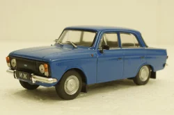 Иж-412-028, синий, (Запечатанный) Автолегенды СССР №85, 1:43