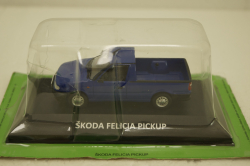 Skoda Felicia pickup 1996, blue, KALEIDOSKOP SKODA (DeAgostini) 1:43