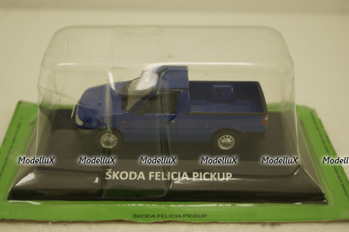 Skoda Felicia pickup 1996, blue, KALEIDOSKOP SKODA (DeAgostini) 1:43