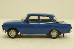 Иж-412-028, синий, (Запечатанный) Автолегенды СССР №85, 1:43