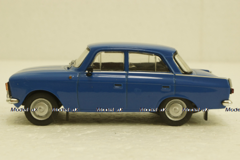 Иж-412-028, синий, (Запечатанный) Автолегенды СССР №85, 1:43
