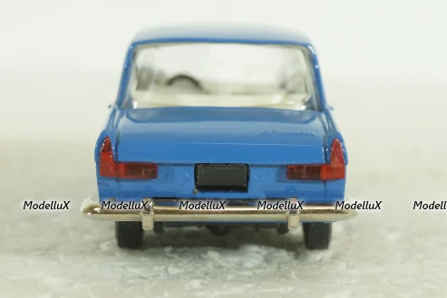 Москвич-412, синий, февраль 92г., Тантал/Радон 1:43