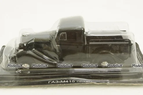 Газ-М415 Пикап, черный, Автолегенды СССР №80, 1:43 С журналом!