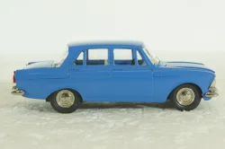Москвич-412, синий, февраль 92г., Тантал/Радон 1:43