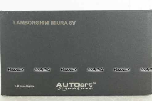 Lamborghini Miura SV 1971, red, 54543, AutoArt 1:43