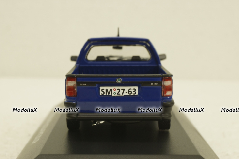 Skoda Felicia pickup 1996, blue, KALEIDOSKOP SKODA (DeAgostini) 1:43