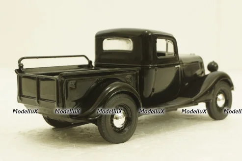 Газ-М415 Пикап, черный, Автолегенды СССР №80, 1:43 С журналом!