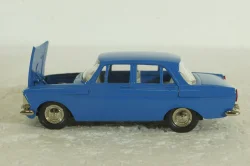 Москвич-412, синий, февраль 92г., Тантал/Радон 1:43