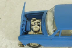 Москвич-412, синий, февраль 92г., Тантал/Радон 1:43