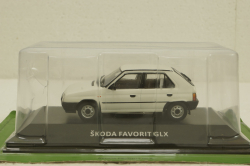 Skoda Favorit GLX 1988, white, KALEIDOSKOP SKODA (DeAgostini) 1:43