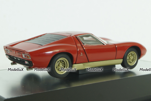 Lamborghini Miura SV 1971, red, 54543, AutoArt 1:43