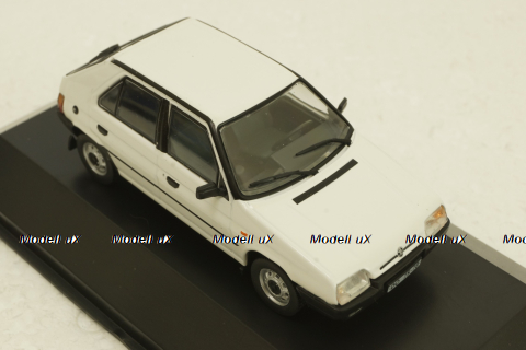 Skoda Favorit GLX 1988, white, KALEIDOSKOP SKODA (DeAgostini) 1:43