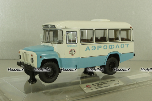 Кавз-685М, 1985г., автобус Аэрофлот, 168507, Dip Models 1:43