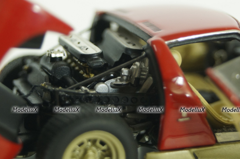 Lamborghini Miura SV 1971, red, 54543, AutoArt 1:43