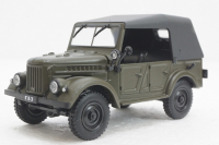 Газ-69А, хаки, Автолегенды СССР №55, 1:43 без журналаа