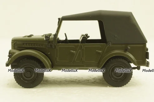Газ-69А, хаки, Автолегенды СССР №55, 1:43