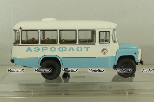 Кавз-685М, 1985г., автобус Аэрофлот, 168507, Dip Models 1:43
