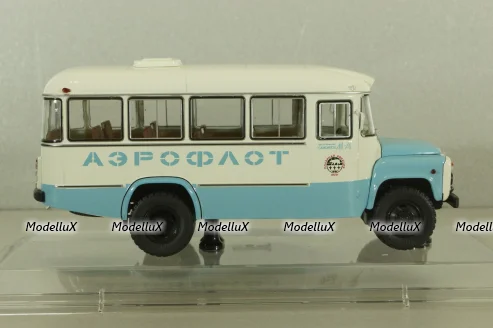 Кавз-685М, 1985г., автобус Аэрофлот, 168507, Dip Models 1:43