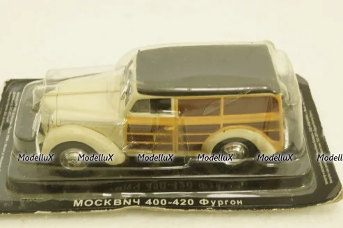 Москвич 400-420 фургон, (запакованный) Автолегенды СССР №76, 1:43