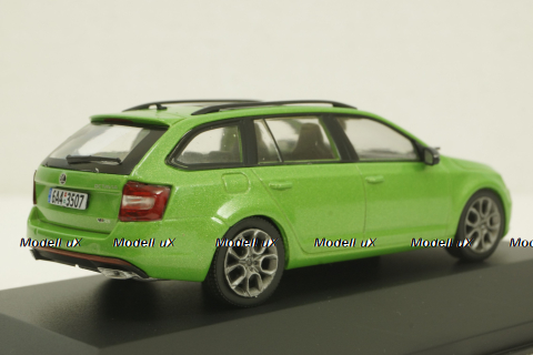 Skoda Octavia RS Combi III, 2013 green, KALEIDOSKOP SKODA (DeAgostini) 1:43