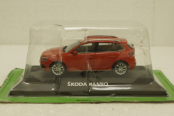 Skoda Kamiq, 2019 red, KALEIDOSKOP SKODA (DeAgostini) 1:43