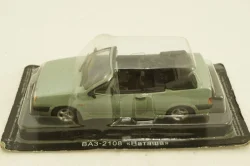 Ваз-2108 Наташа, зеленый, Автолегенды СССР №111, 1:43