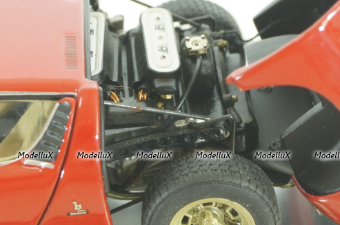 Lamborghini Miura SV 1971, red, 54543, AutoArt 1:43
