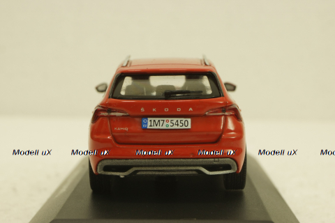 Skoda Kamiq, 2019 red, KALEIDOSKOP SKODA (DeAgostini) 1:43