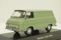 Skoda 1203 Van 1968, green, KALEIDOSKOP SKODA (DeAgostini) 1:43