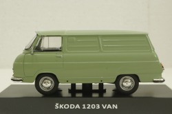 Skoda 1203 Van 1968, green, KALEIDOSKOP SKODA (DeAgostini) 1:43