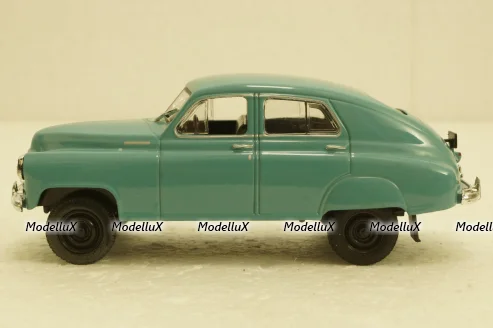 Газ-М72, голубой, Автолегенды СССР №28, 1:43