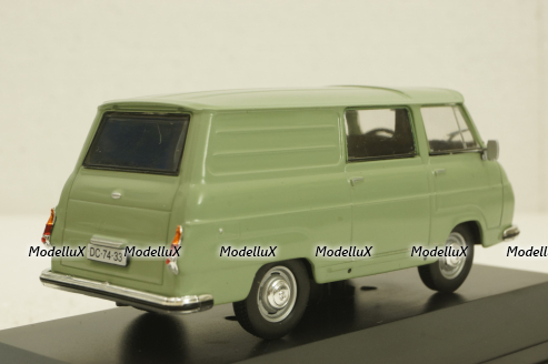 Skoda 1203 Van 1968, green, KALEIDOSKOP SKODA (DeAgostini) 1:43
