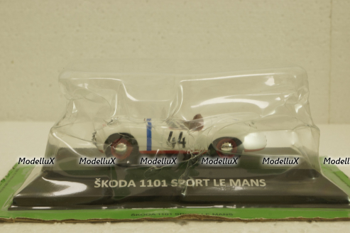 Skoda 1101 sport Le Mans #44 1950, KALEIDOSKOP SKODA (DeAgostini) 1:43